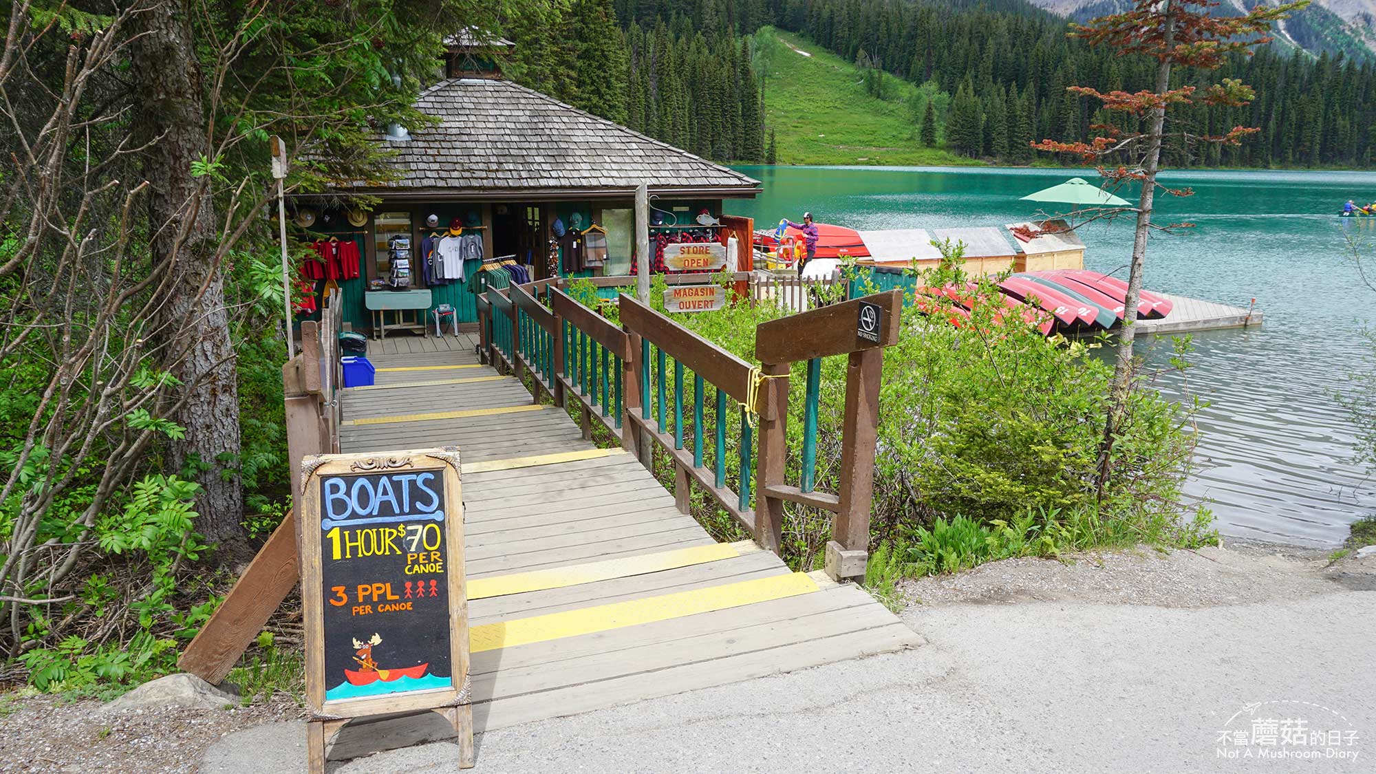 溫哥華 洛磯山 班夫 自駕 加拿大 翡翠湖 Vancouver Rocky Mountain Banff Canada Emerald Lake