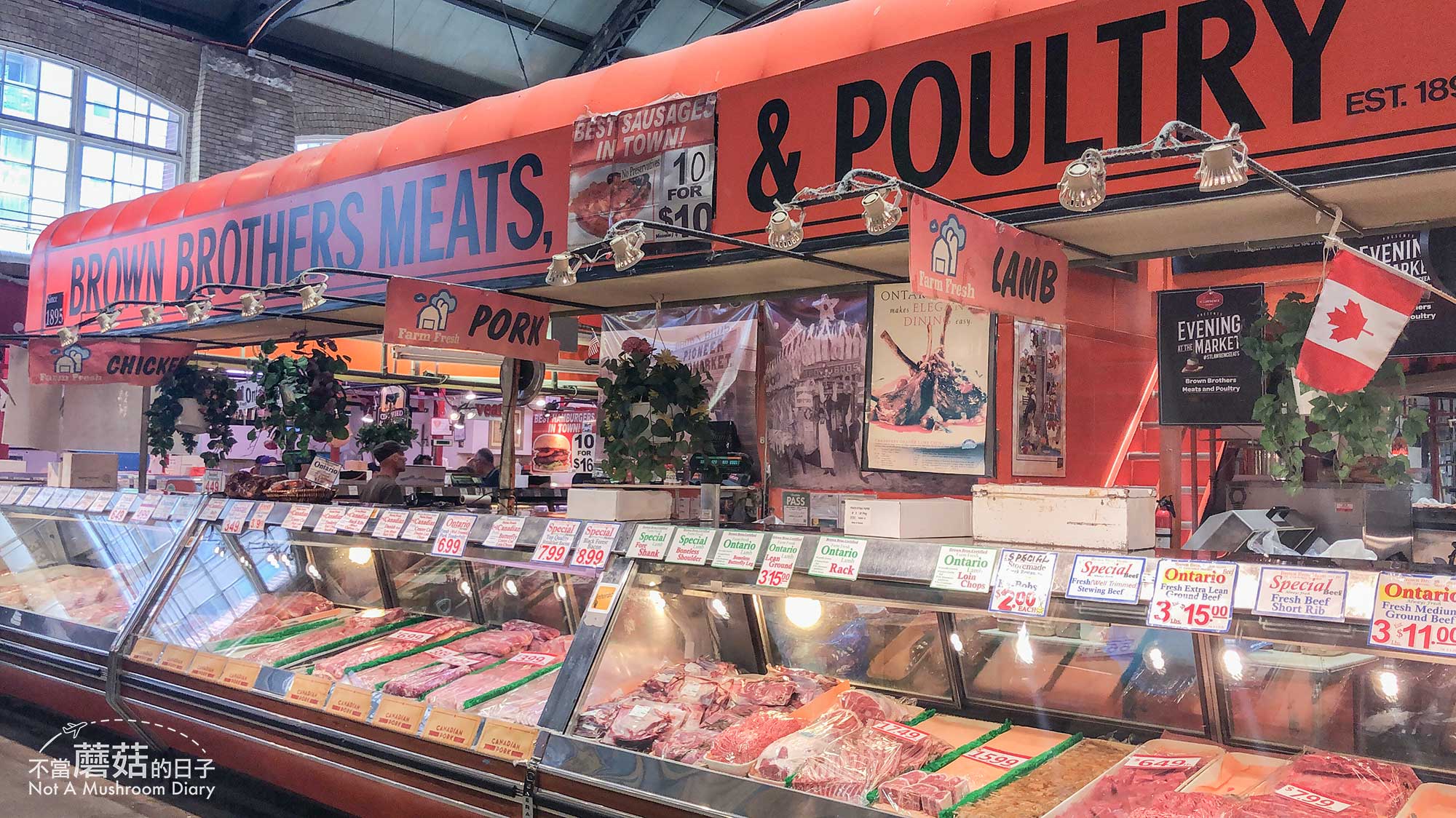 多倫多 加拿大 自由行 St, Lawrence Market