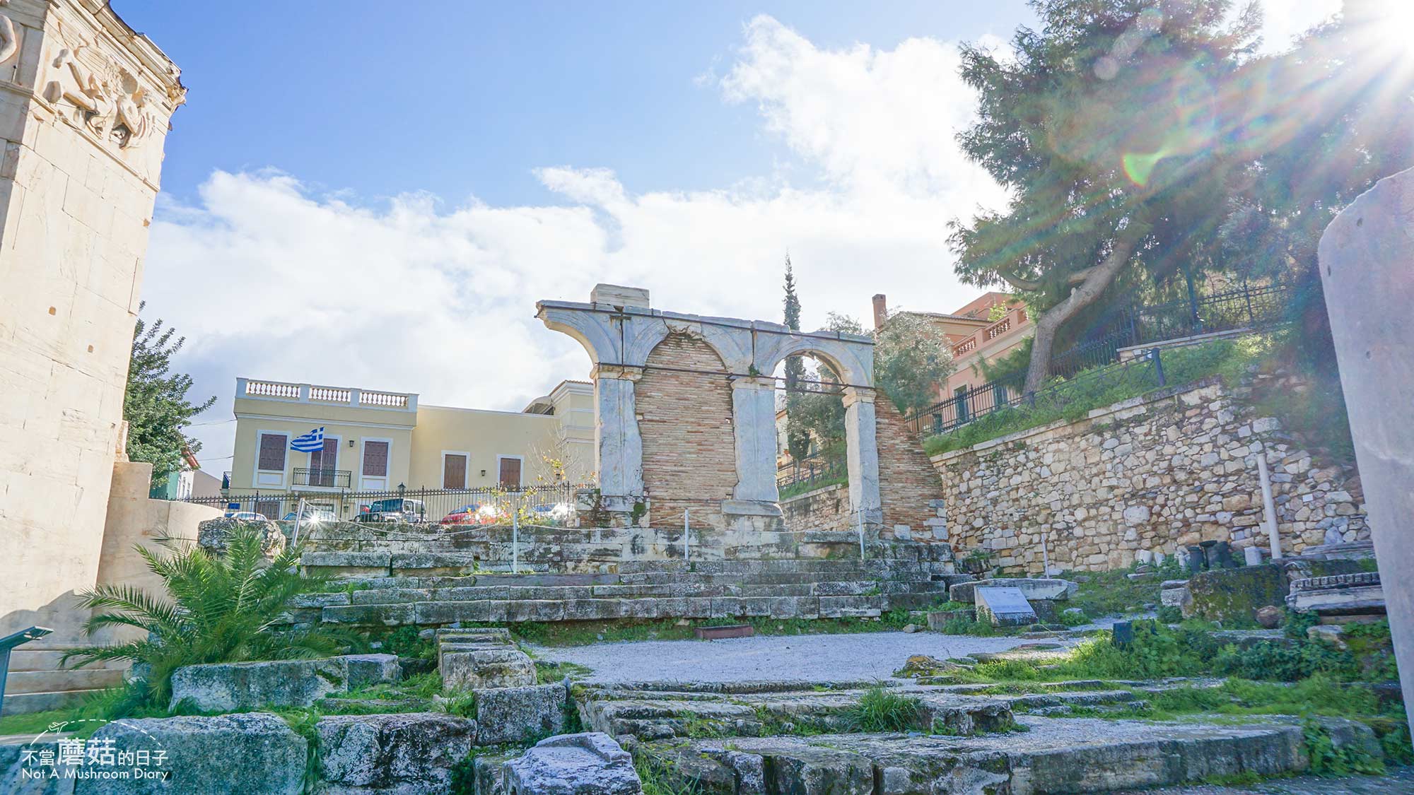 雅典 希臘 景點 古羅馬市集 Roman Agora 