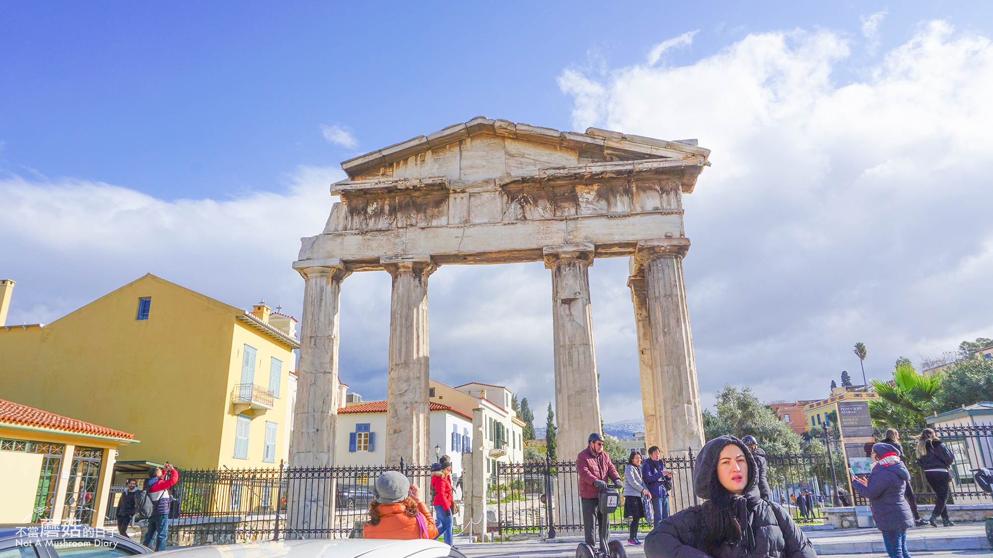 雅典 希臘 景點 古羅馬市集 Roman Agora 