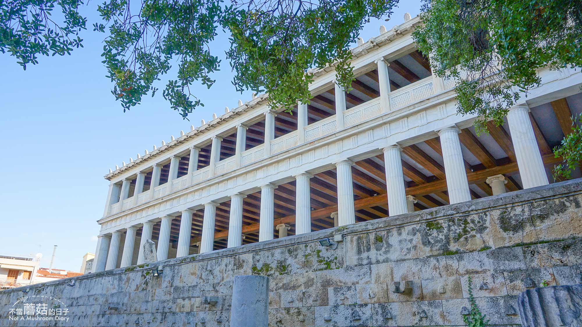 雅典 希臘 景點 古雅典市集 Ancient Agora of Athens 阿塔羅斯廊柱