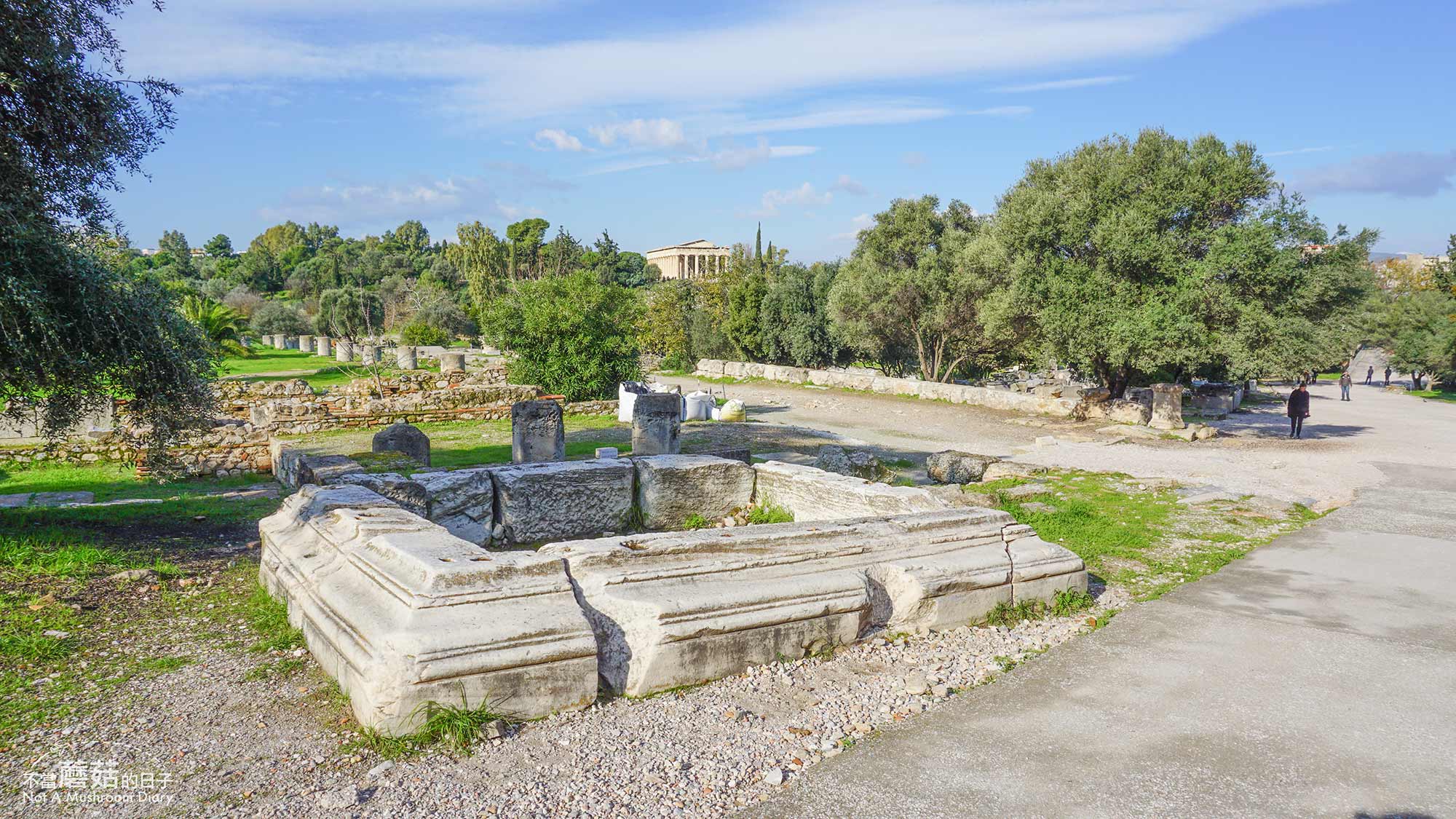 雅典 希臘 景點 古雅典市集 Ancient Agora of Athens 