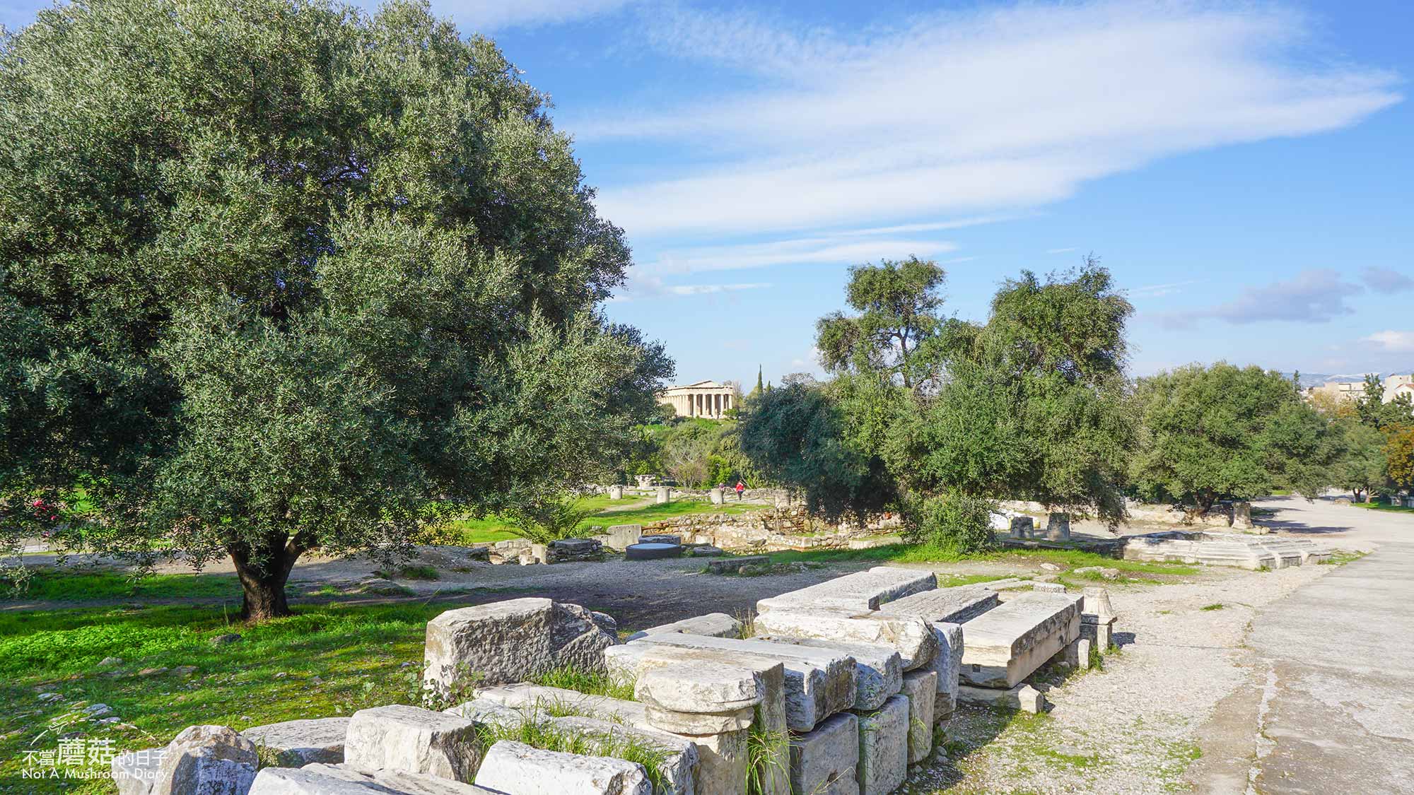 雅典 希臘 景點 古雅典市集 Ancient Agora of Athens 