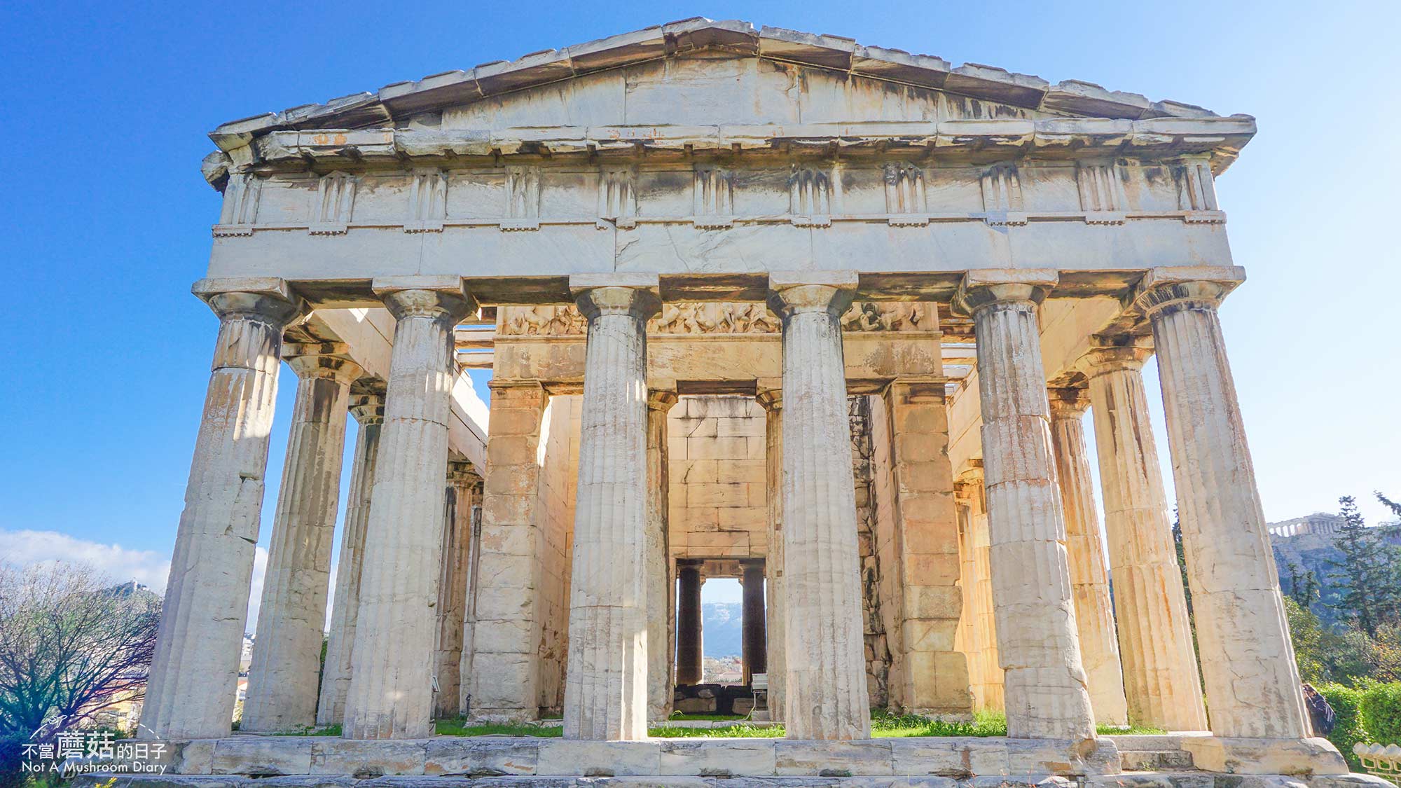 雅典 希臘 景點 古雅典市集 Ancient Agora of Athens 海菲斯塔斯神殿