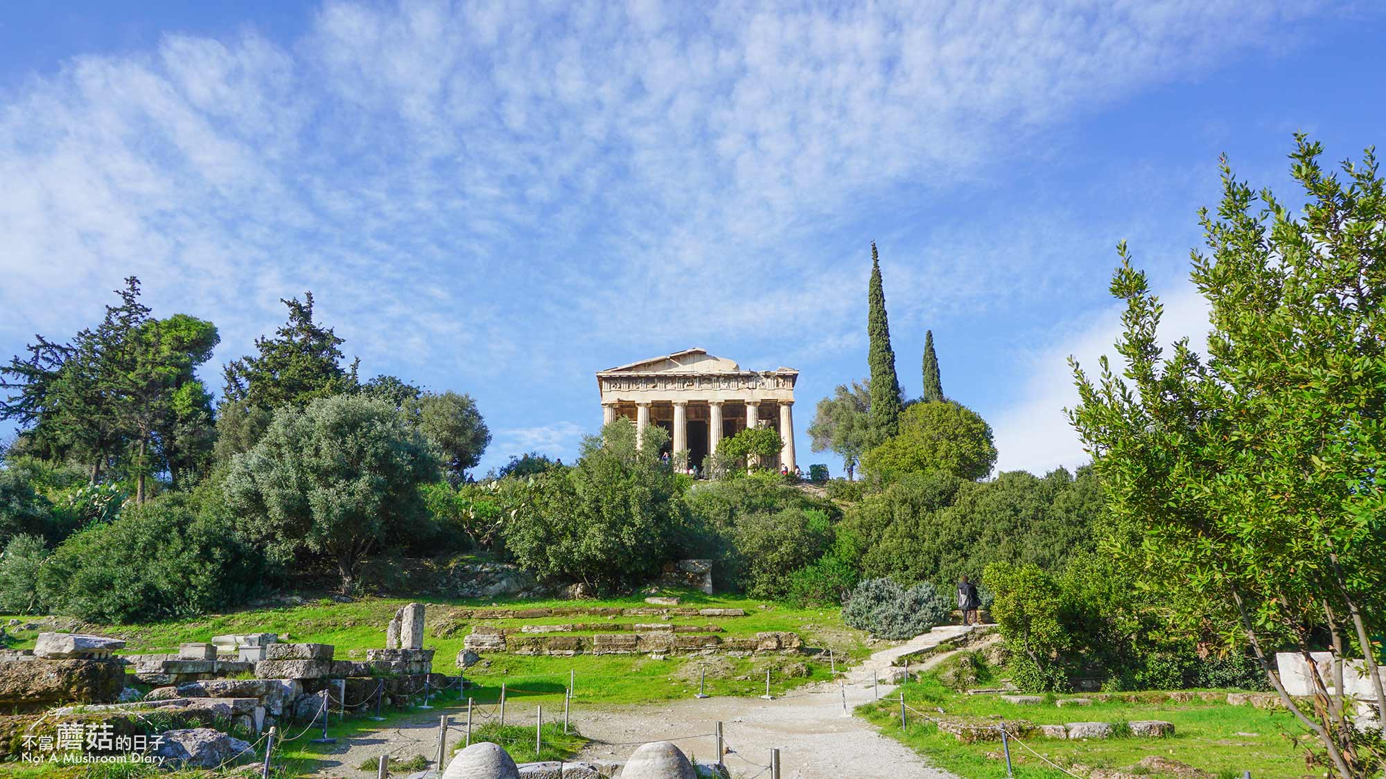 雅典 希臘 景點 古雅典市集 Ancient Agora of Athens 海菲斯塔斯神殿