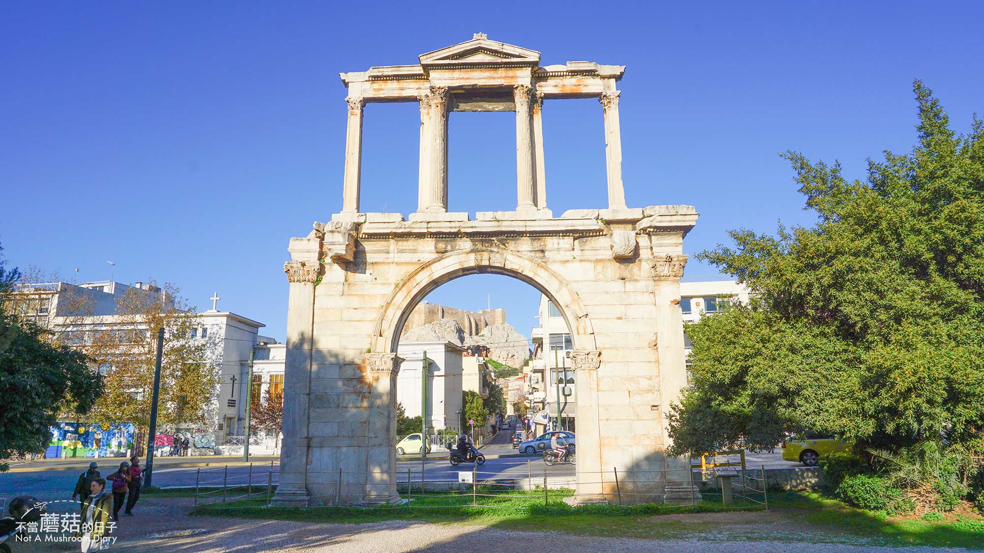 雅典 希臘 景點 哈德良拱門 Arch of Hadrian