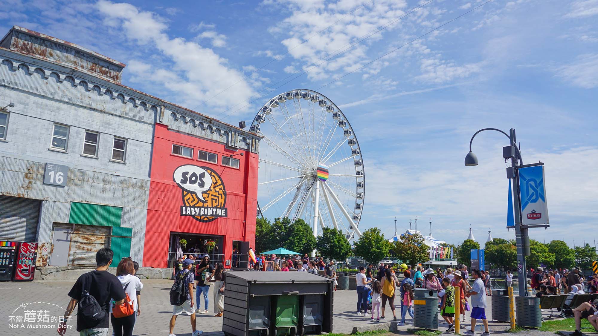 蒙特婁 景點 推薦 自由行 摩天輪 La Grande Roue de Montréal 自駕