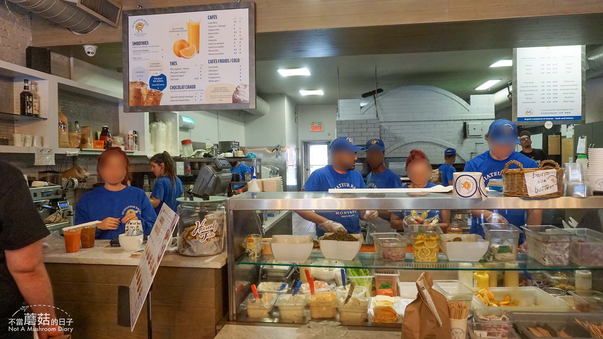 蒙特婁 加拿大 必吃 推薦 美食 貝果 Bagel St-Viateur Bagel & Café