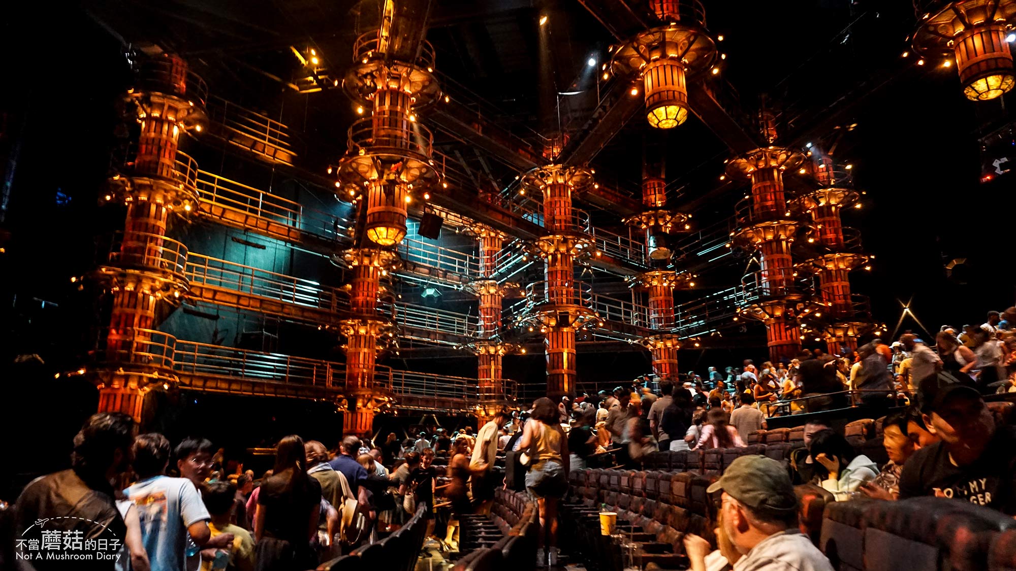 拉斯維加斯 賭城 美國 景點 太陽馬戲團 Show O show 座位