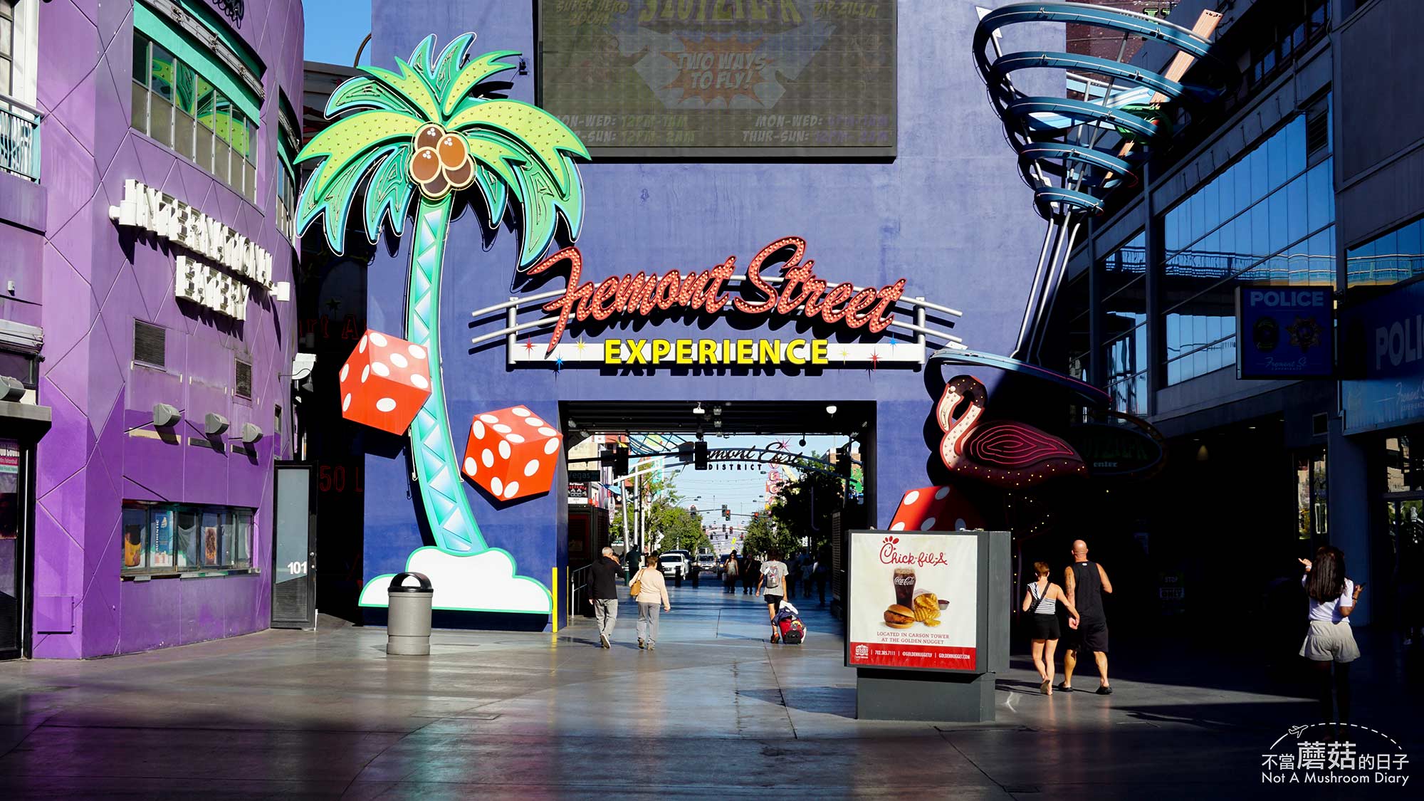 拉斯維加斯 賭城 景點 弗蒙街 交通 必吃 Fremont Street