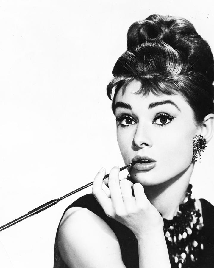 Audrey Hepburn 1950 年代妝