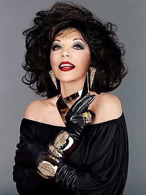 Joan Collins 80年代妝容