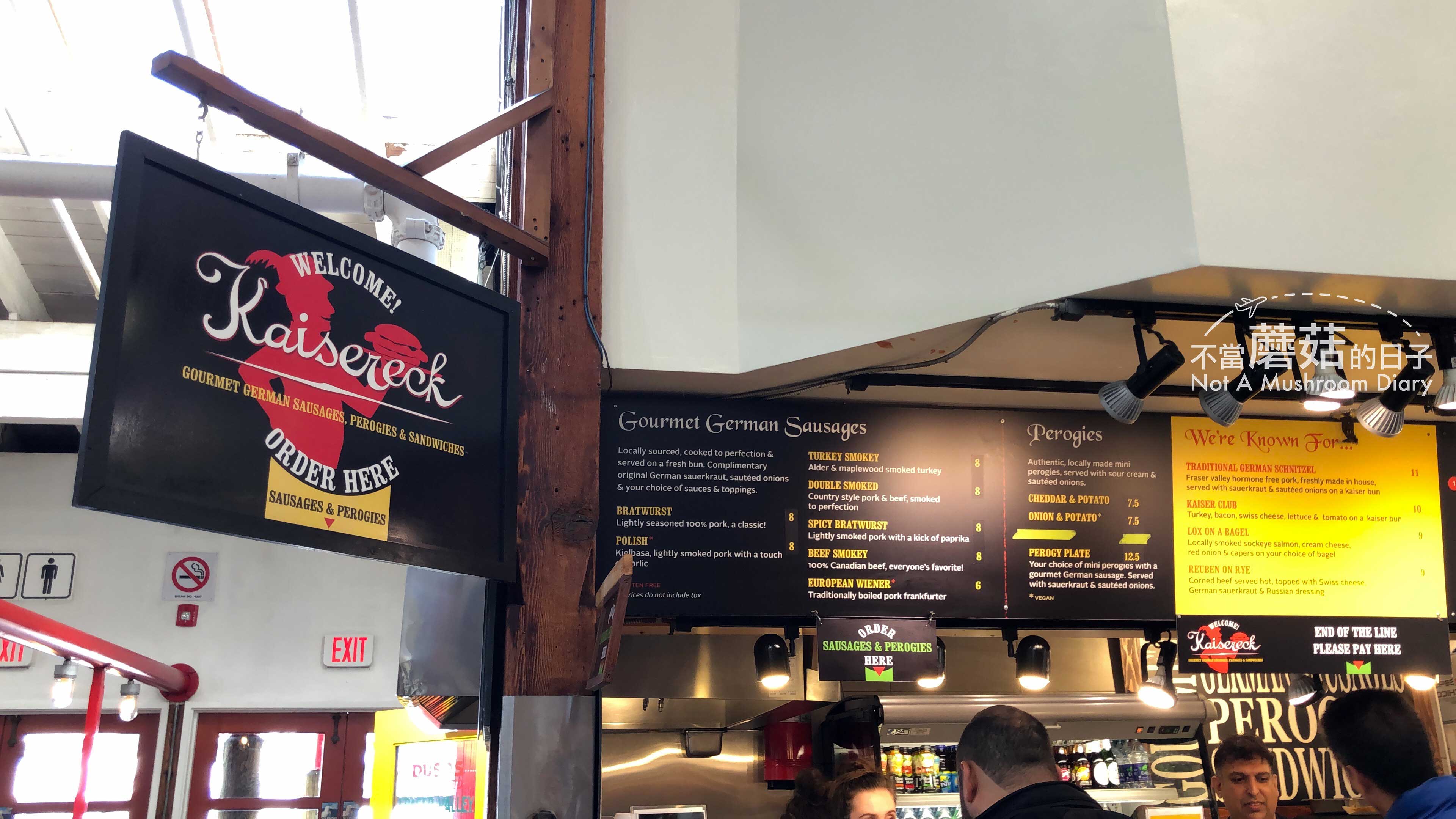 Granville Island 必去 必吃 美食 Kaisereck Deli 