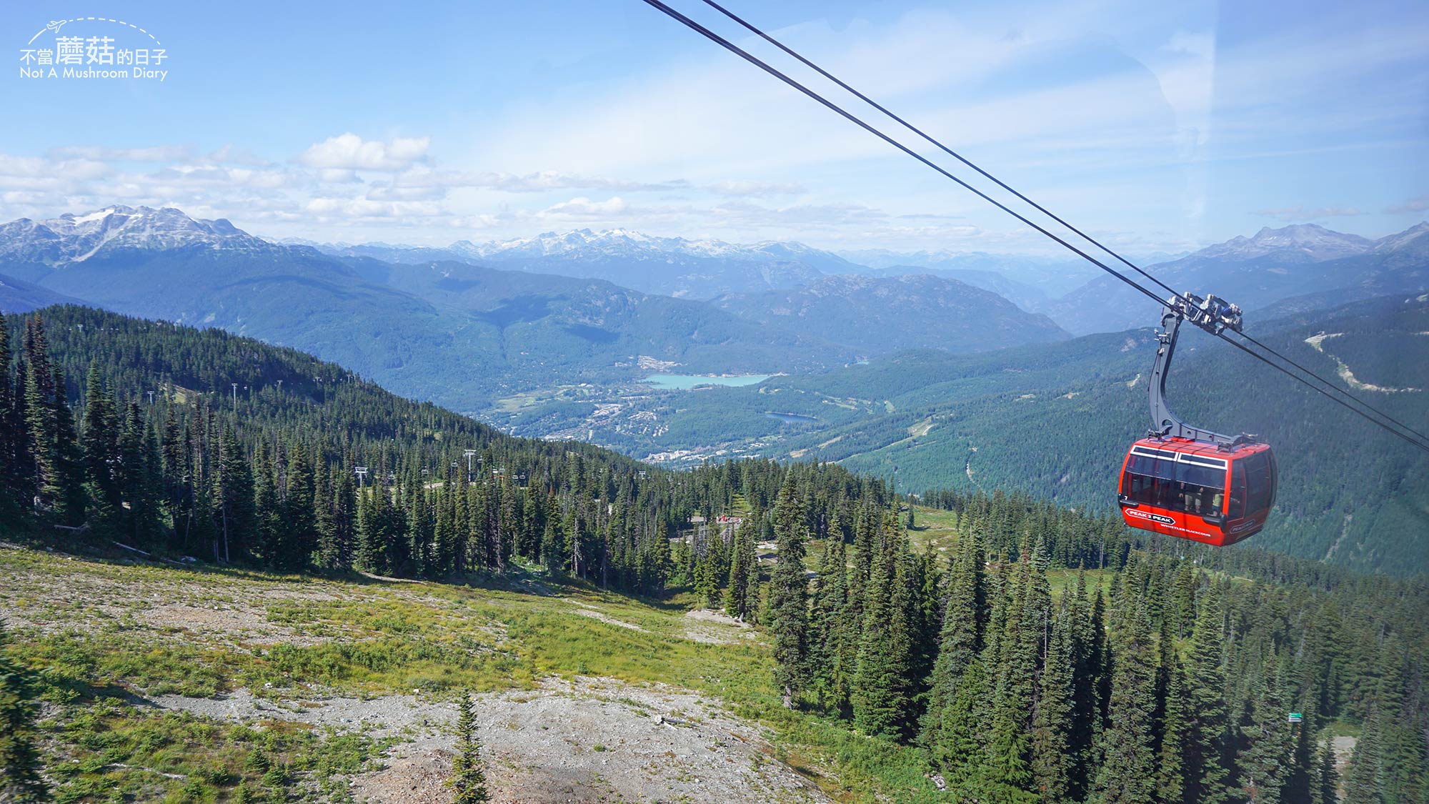 惠斯勒 纜車 景點 Whistler Gondola Peak 2 Peak